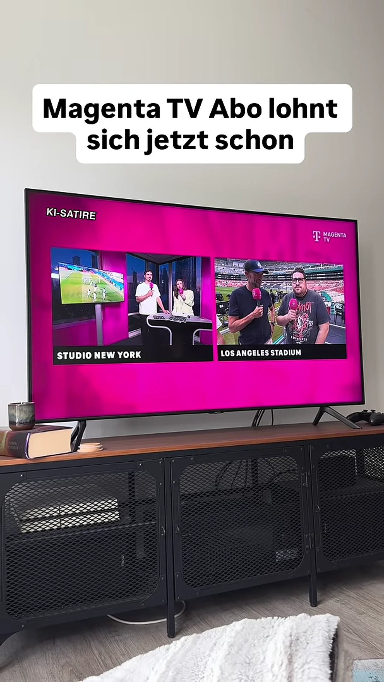 Magenta TV Abo lohnt sich jetzt schon #fake #ki #satire #drachenlord #wm2026