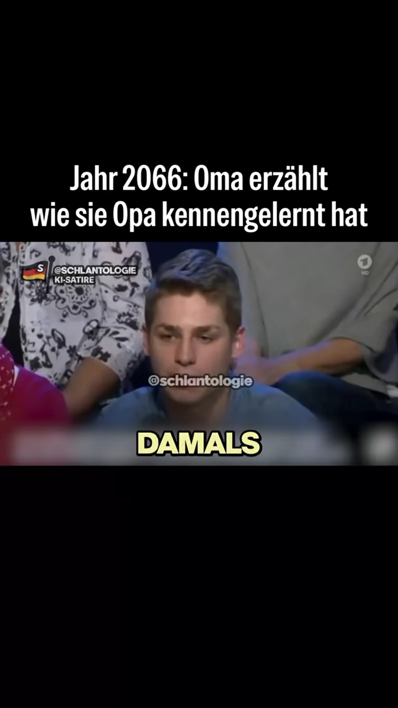 POV : Oma erzählt wie sie Opa kennengelernt hat #fake #ki #satire #merkel #ruhrpott