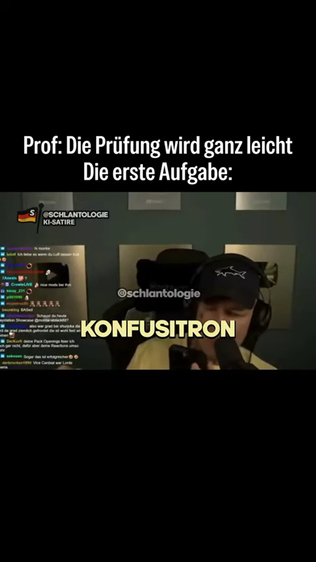 POV: Dein Prof bereitet eine „ganz leichte“ Prüfung vor #fake #ki #satire