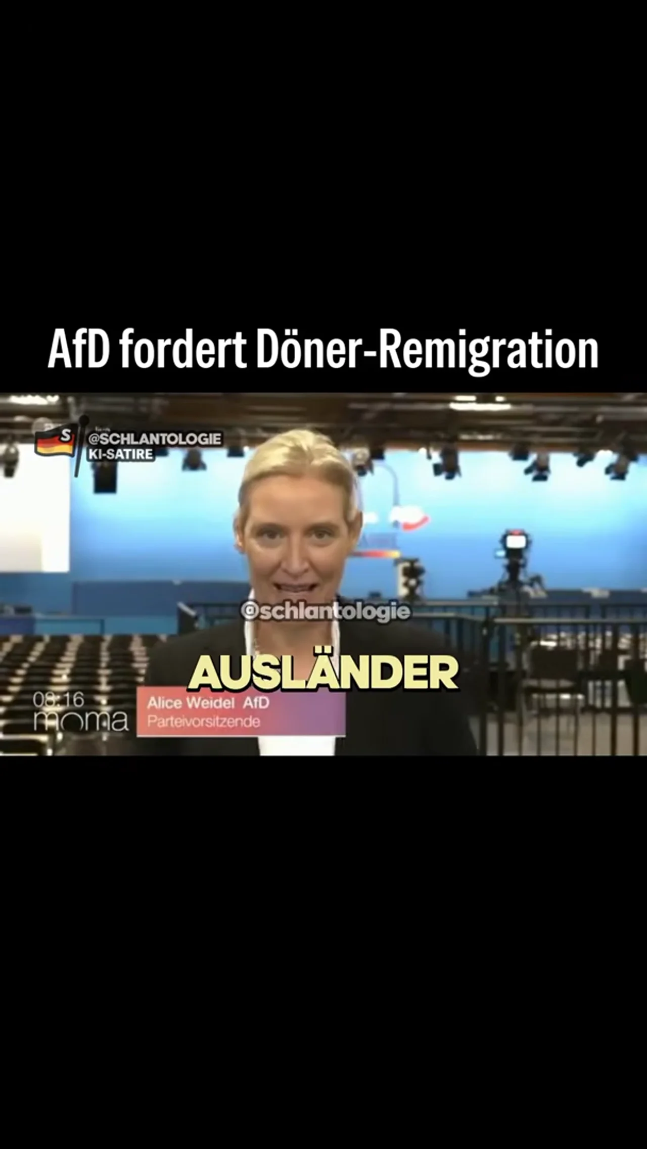 AfD fordert Döner-Remigration #fake #ki #satire #weidel