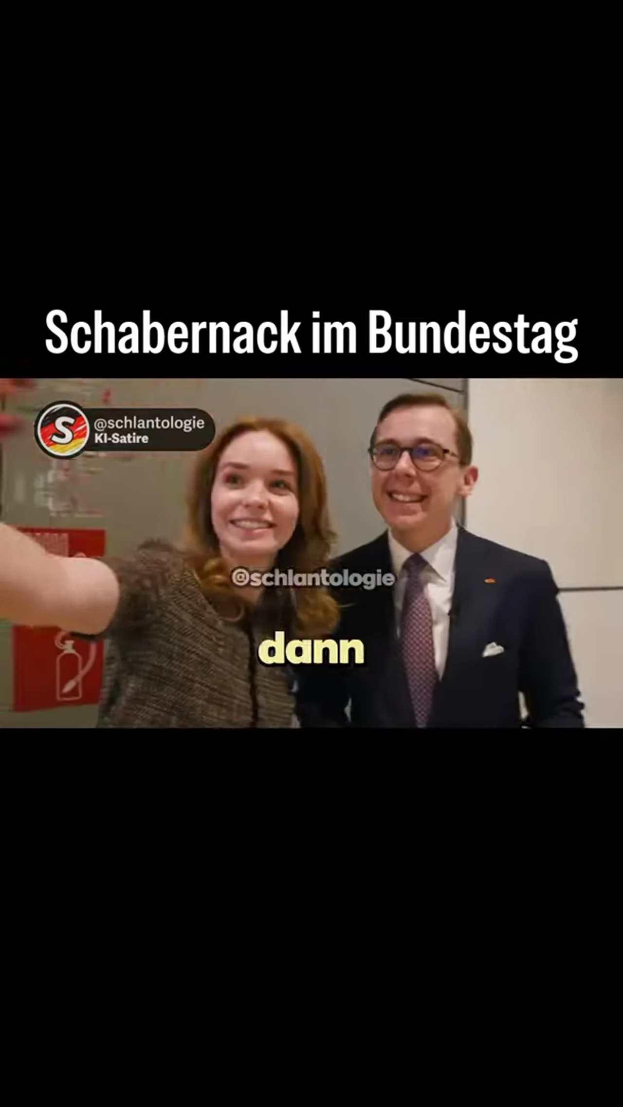 Schabernack im Bundestag #satire #fake #ki #amthor #habeck