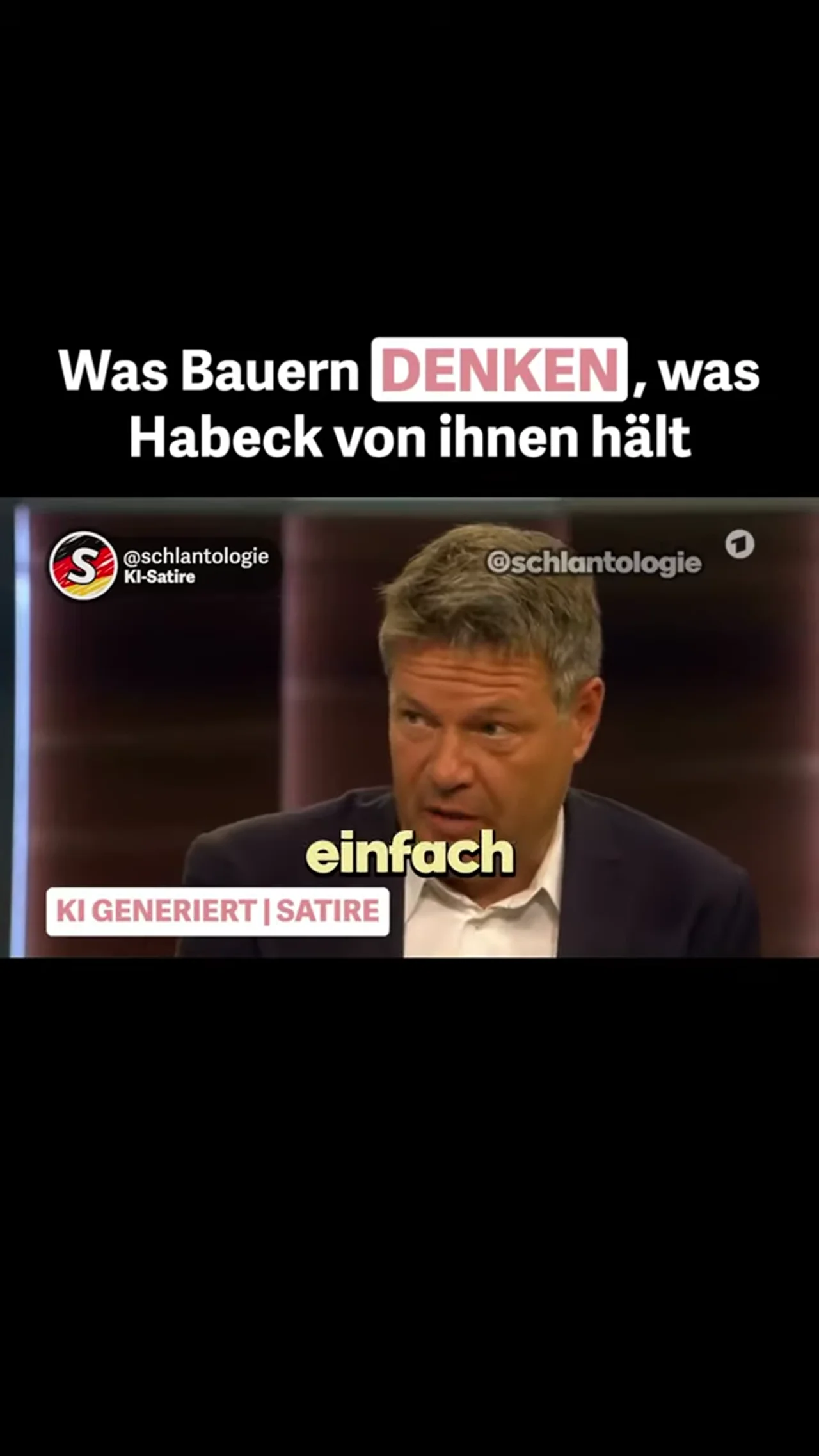 Was Bauern denken, wie Habeck auf die Streiks reagiert #fake #ki #satire