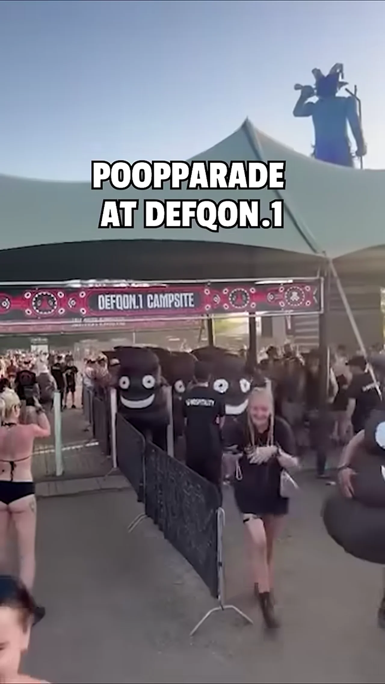 POOP PARADE AT DEFQON.1