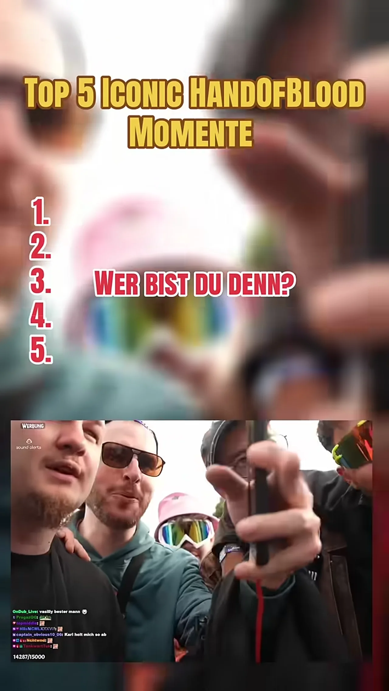 Top 5 witzigste HandofBlood Momente | Credits @HandOfBlood