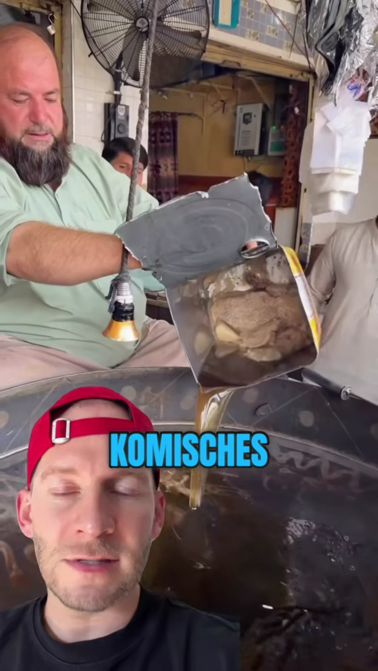 Das unbekannte Tier in der Pfanne