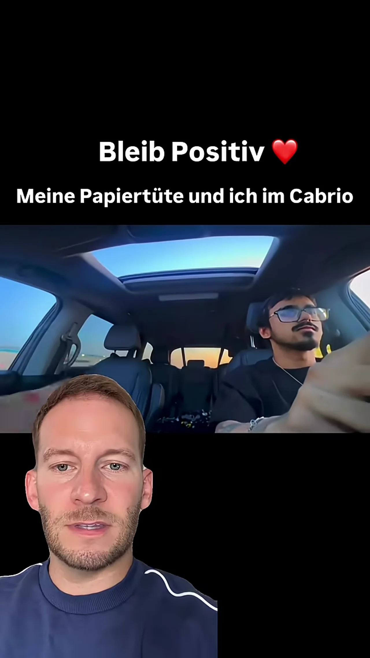 Genieß dein Leben und bleibe Positiv