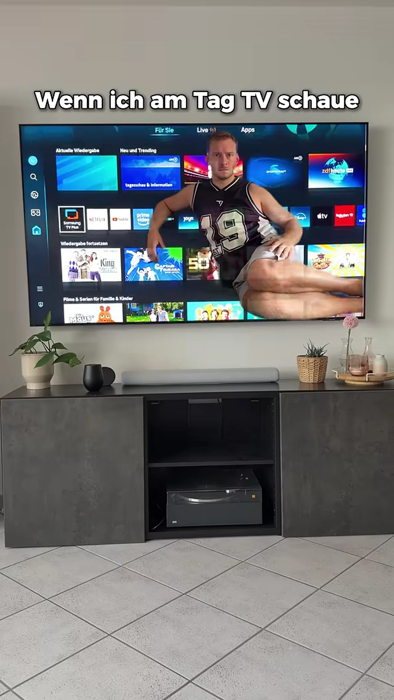 Wenn ich versuche am Tag TV zu schauen #comedy
