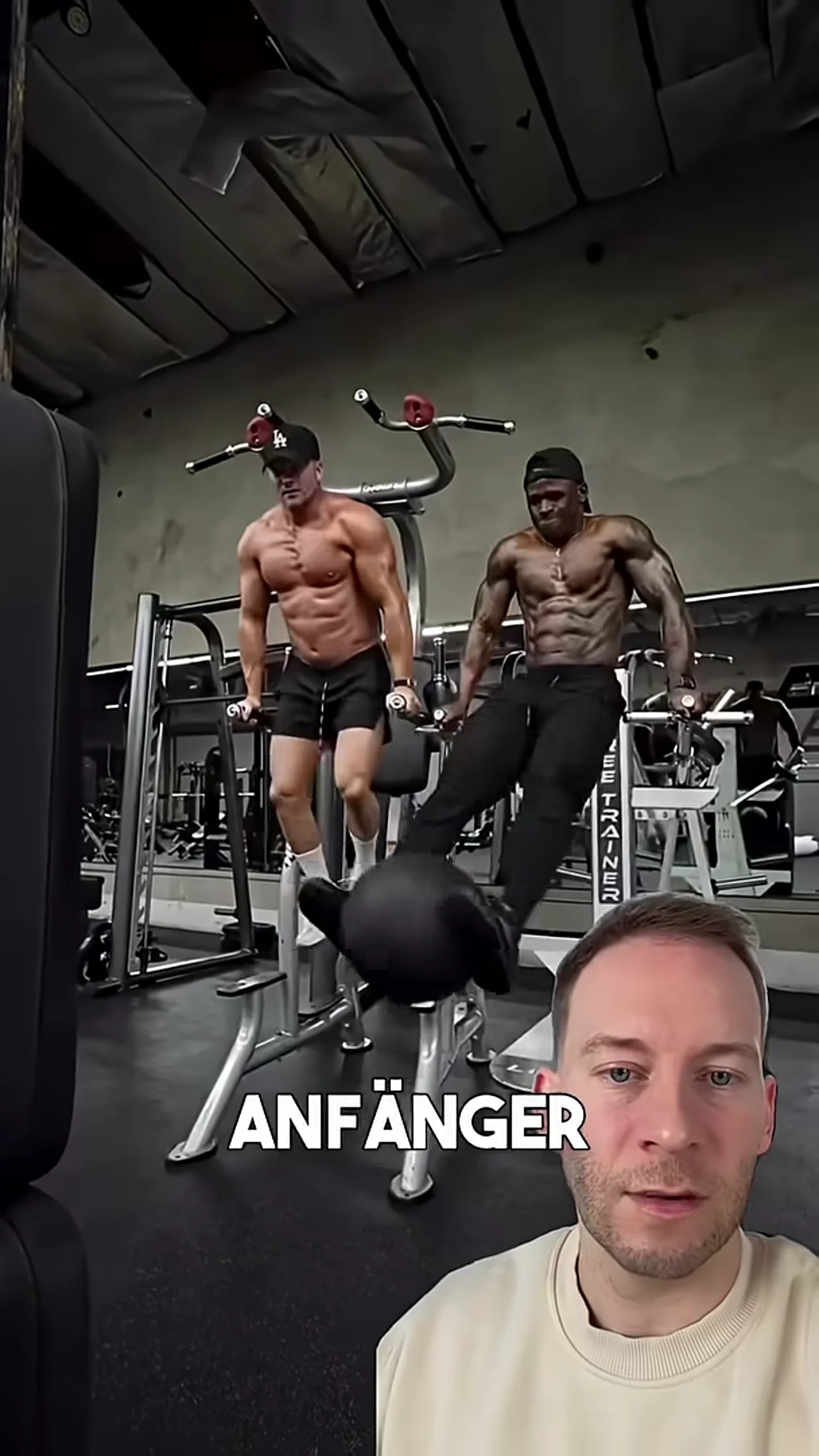 Anfänger im Gym