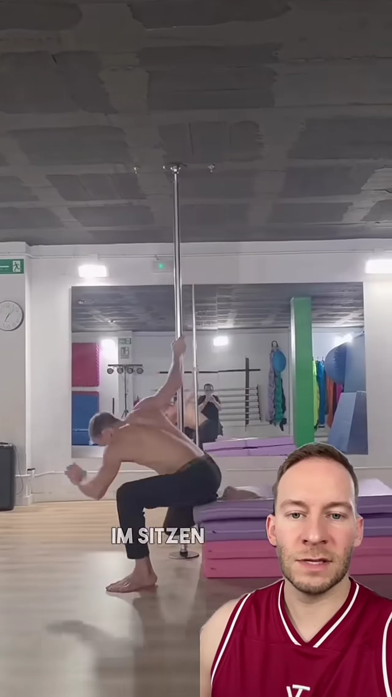 Der Toiletten Salto #fitness