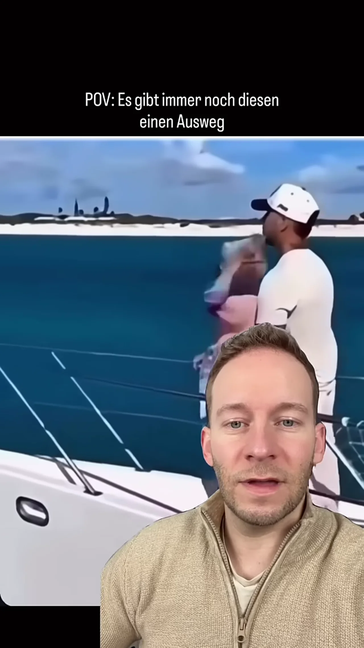 Letzter Ausweg für uns Männer 😂