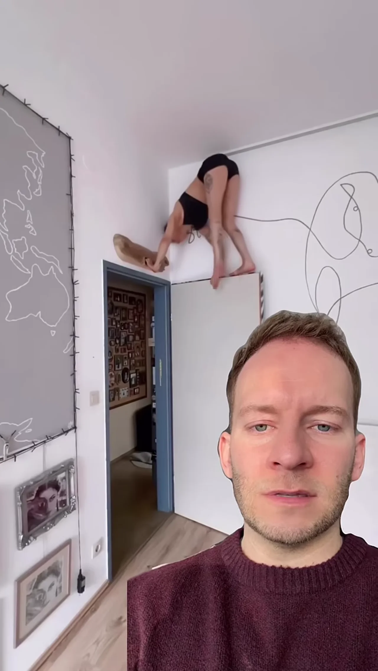 Leiche Übung fürs Wartezimmer #fitness @steffi Millinger 👏