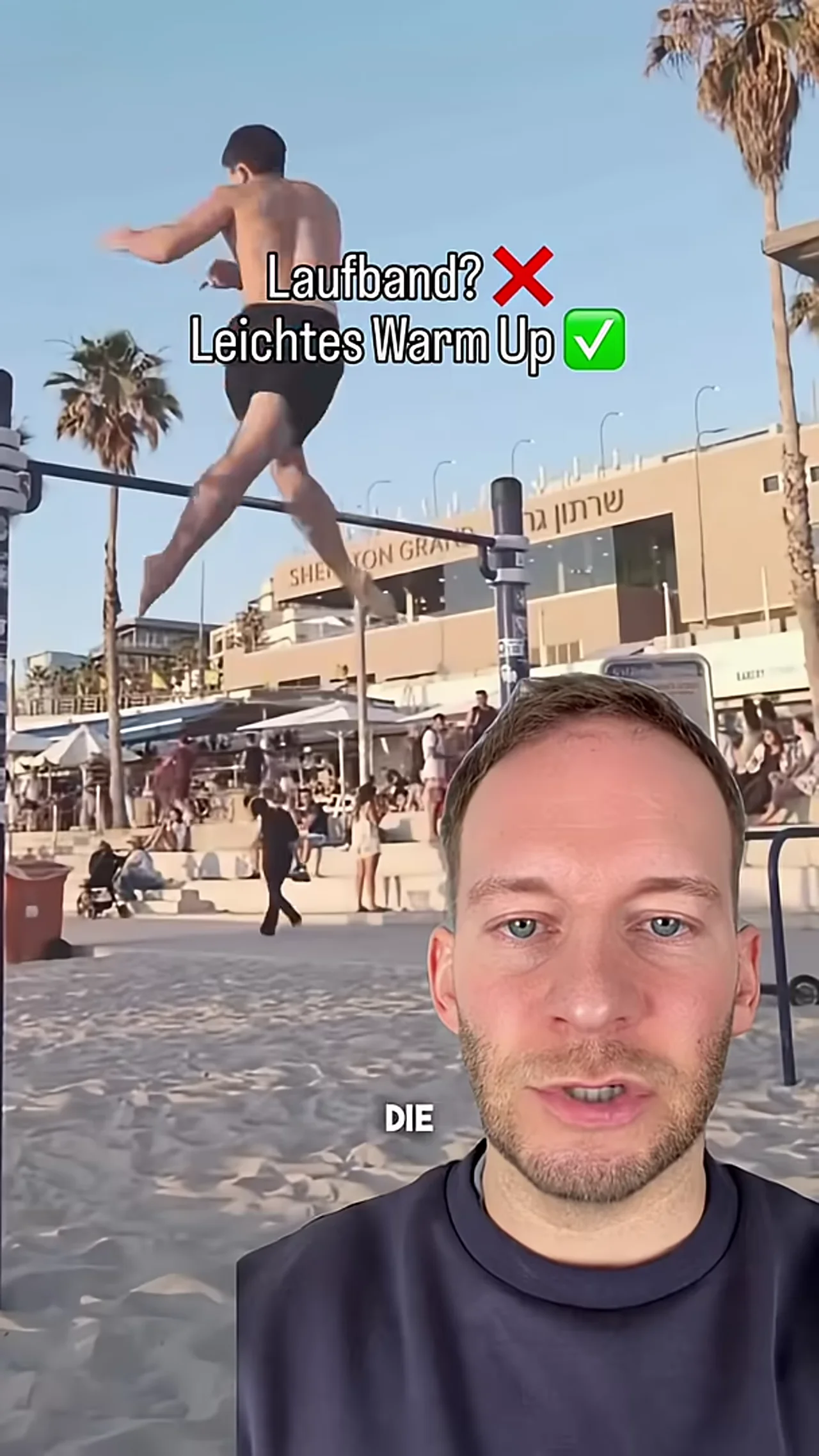 Vergiss das Laufband. Wärme dich so auf! #fitness