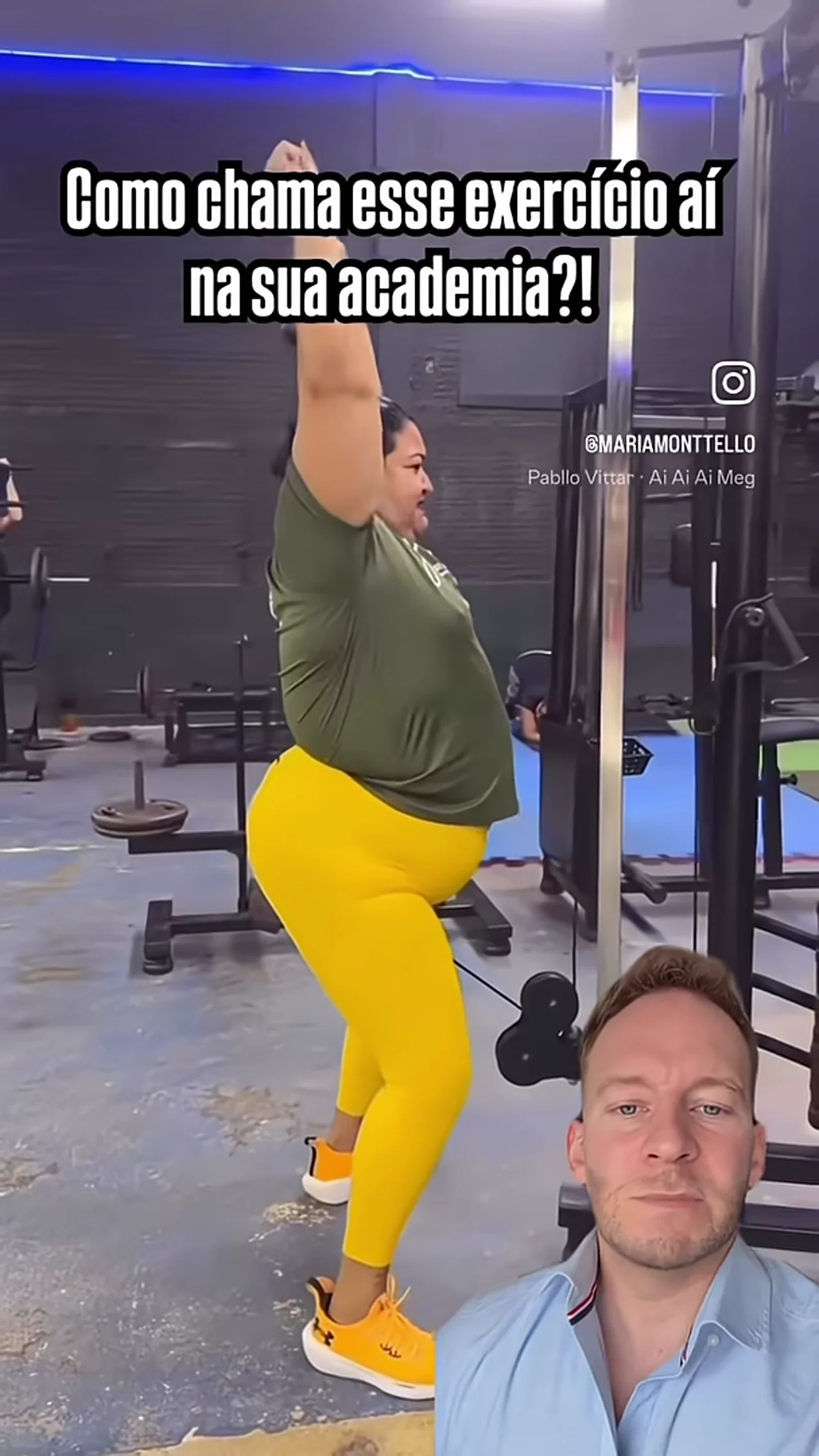 Starke Trizeps Übung #fitness #gym #lustig