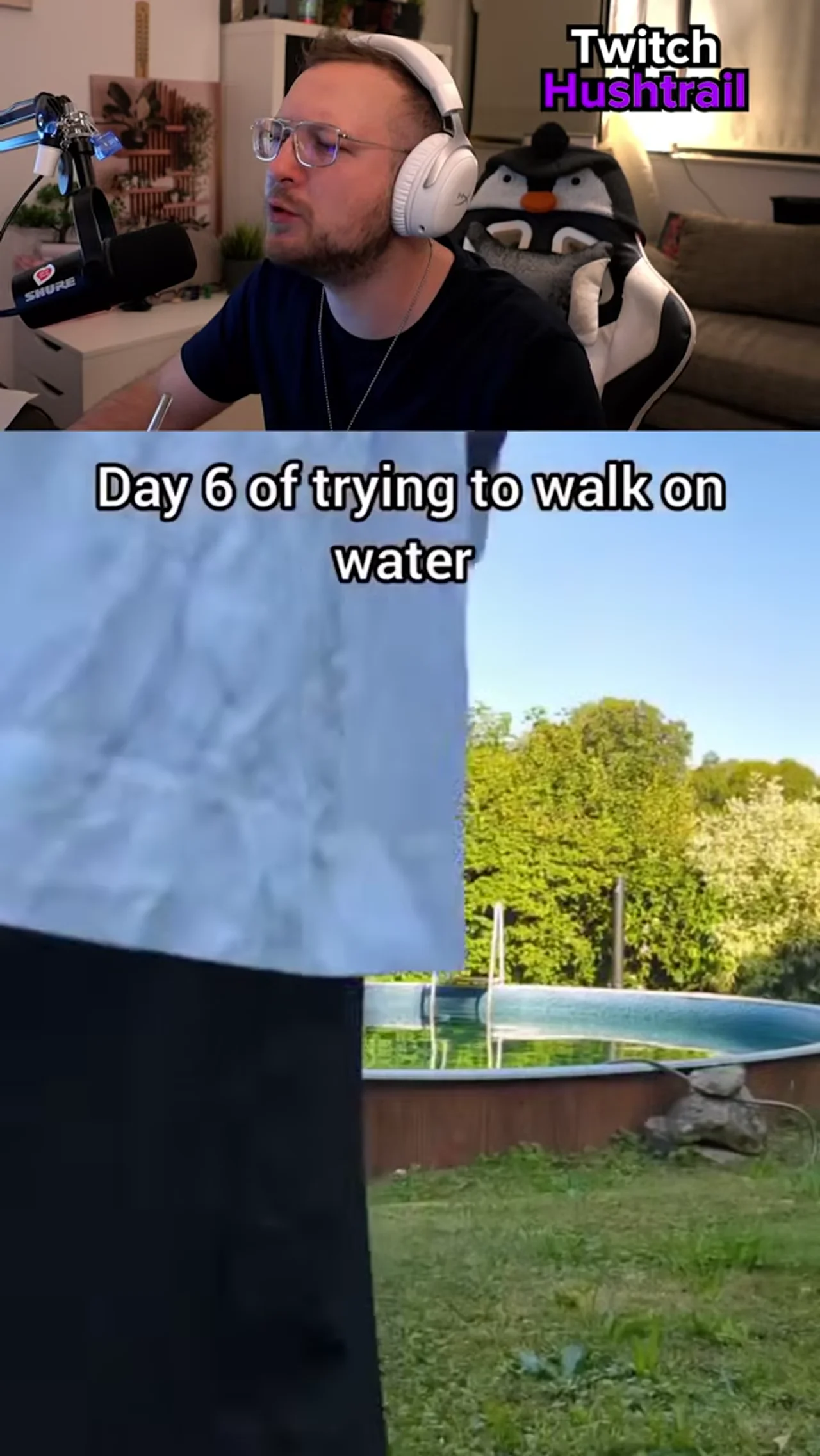 Er will auf Wasser gehen
#experiment #wissenschaft #funny
