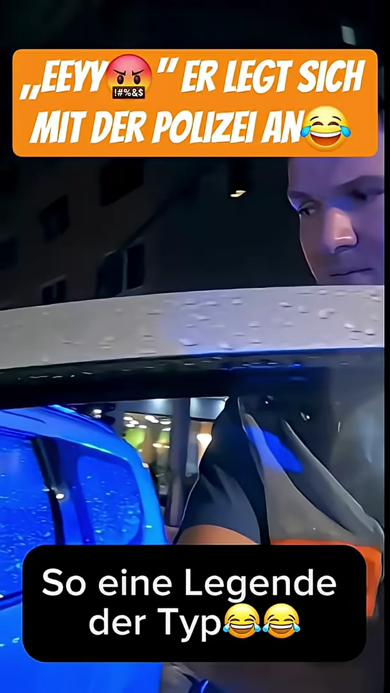 „EEYY🤬" Er legt sich mit der Polizei an 🤣🤣