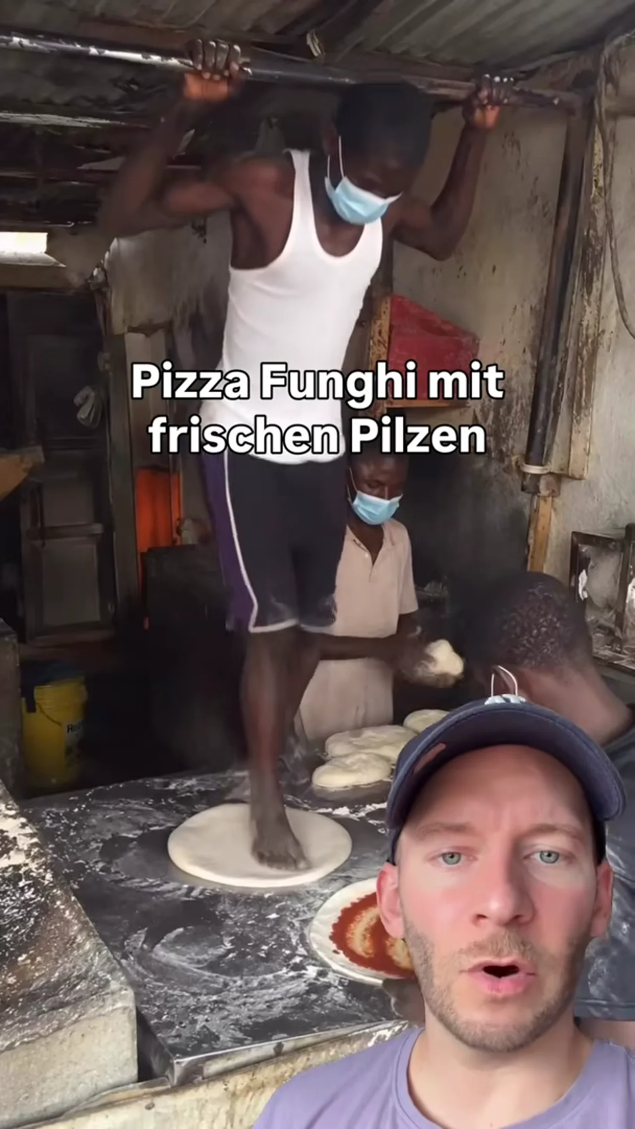 Die einzige Pizza mit frischen Pilzen