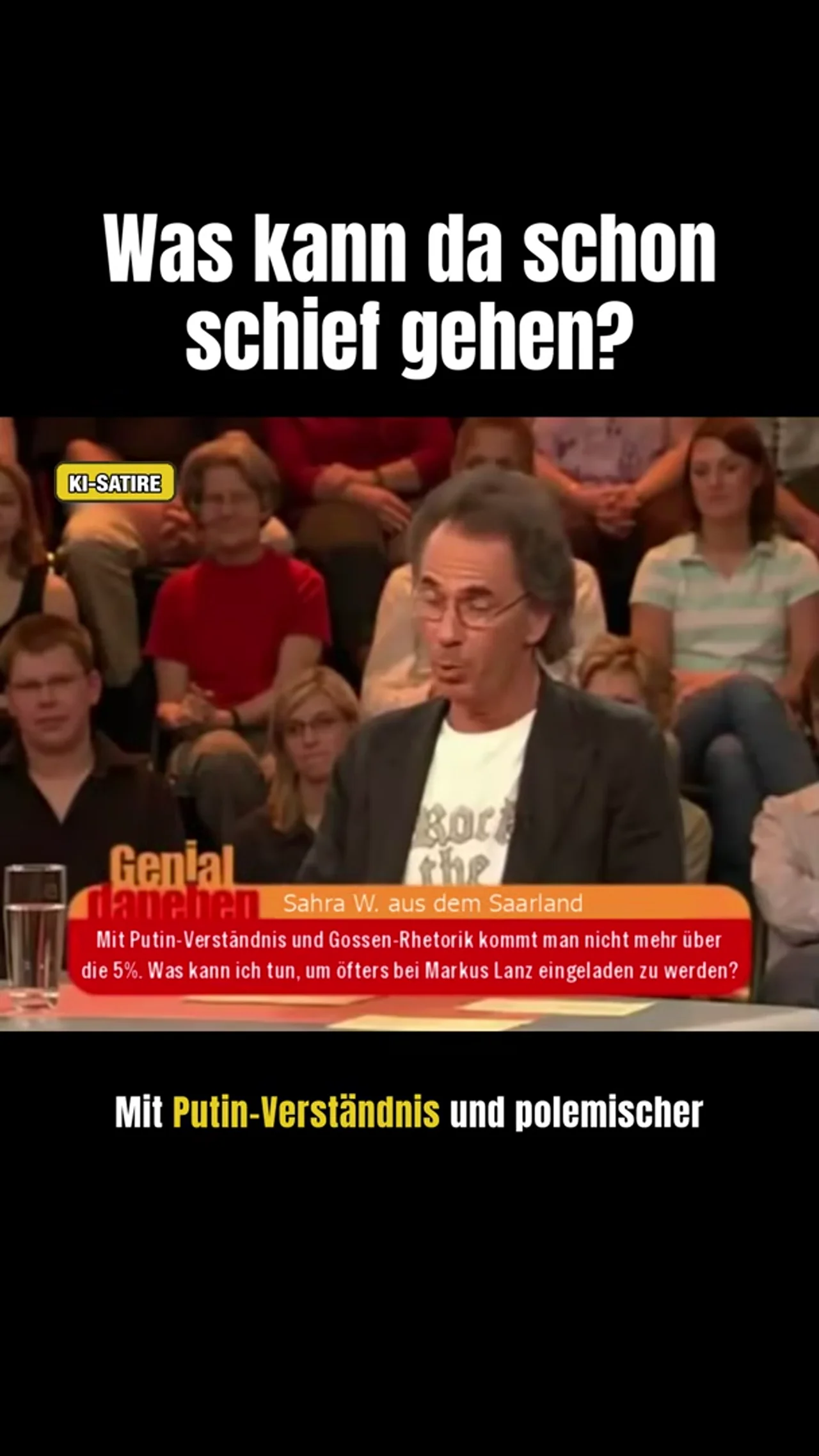 Und Fritze organisiert bis zum Jubiläum 2039 auch die stärkste Armee Europas. Wie passend..."...#ki