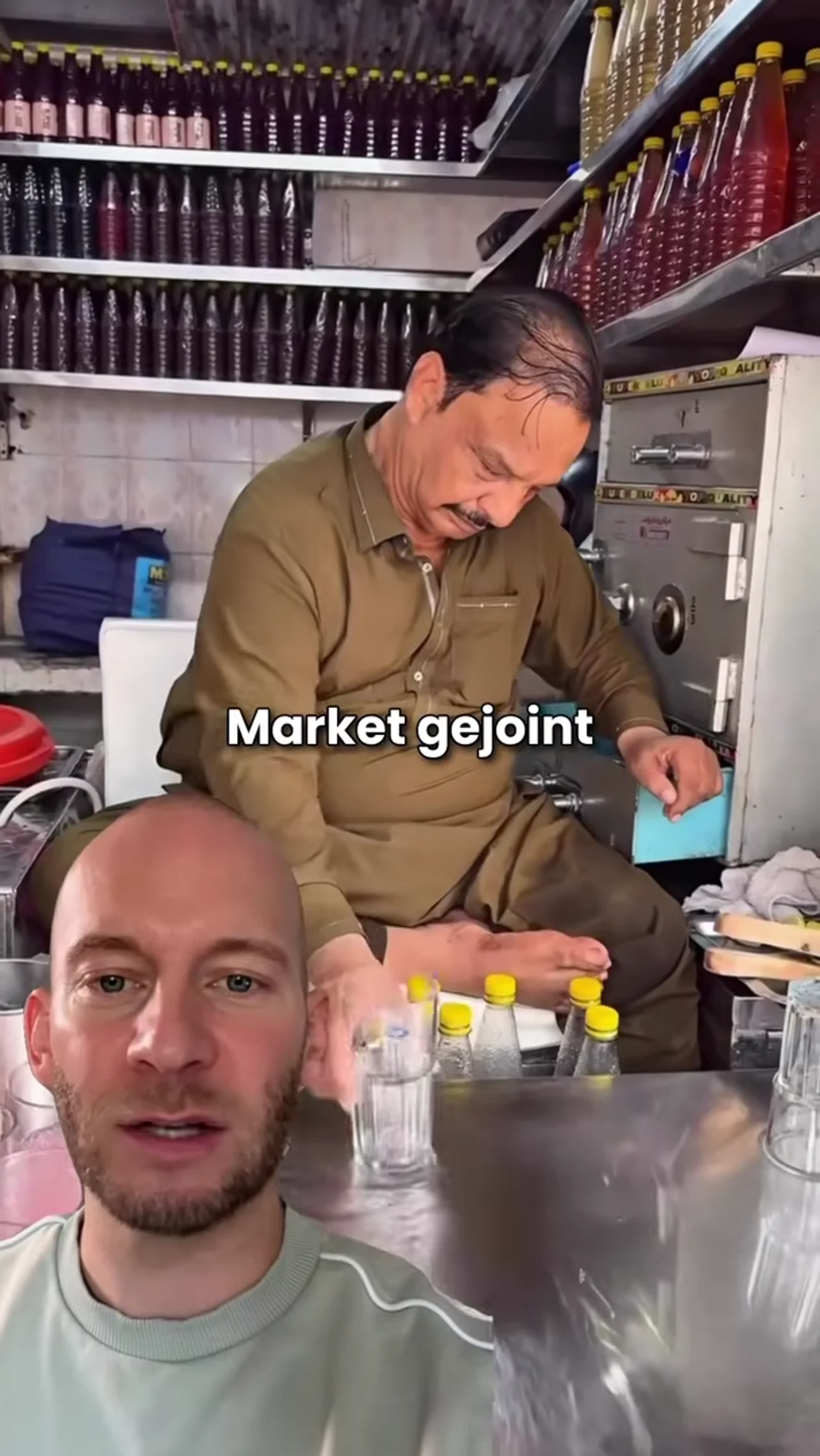 Erfrischend auf der Keramik 😂