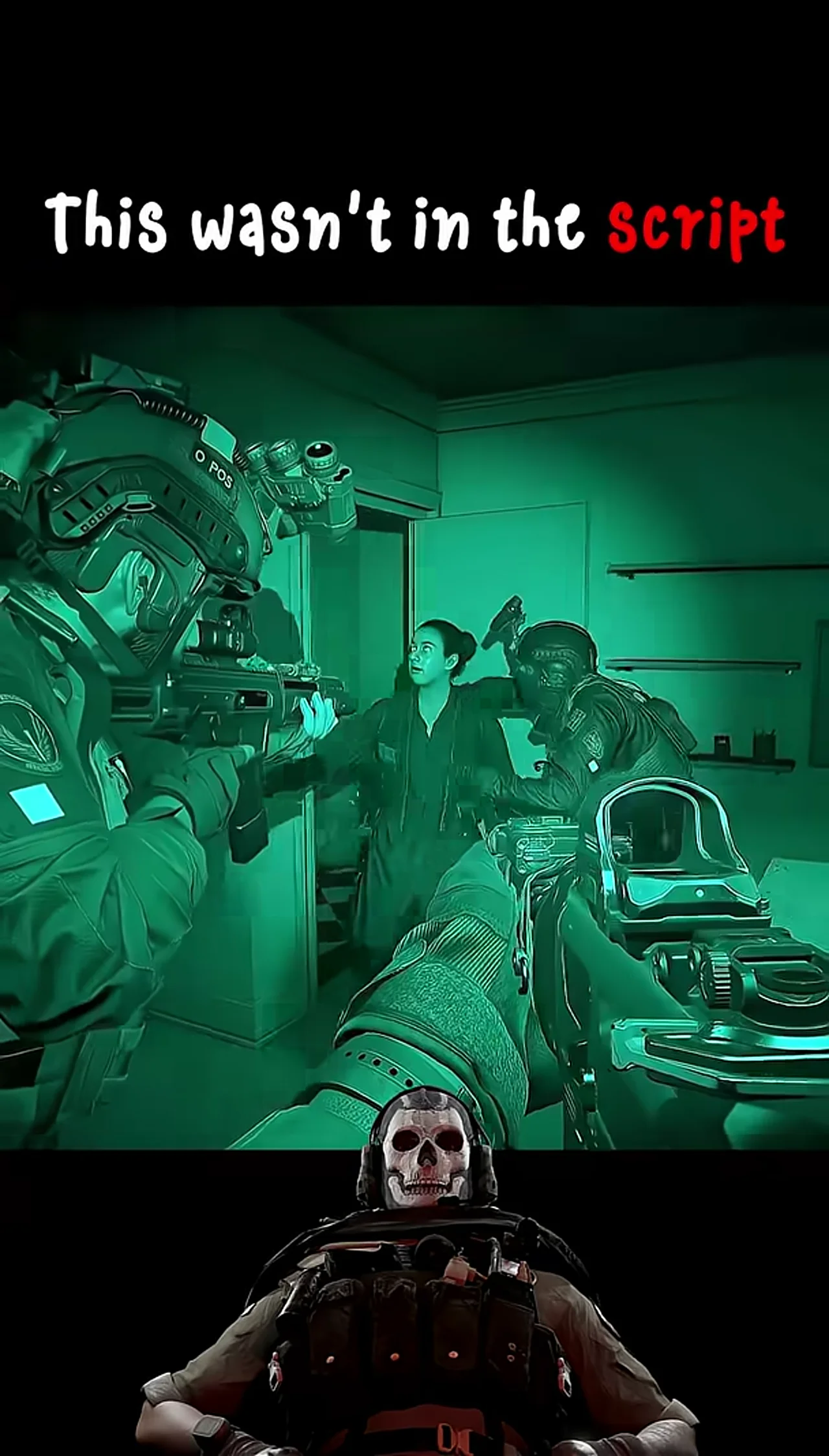 This wasn't in the script, COD Modern Warfare 2 | 3.1Gautam