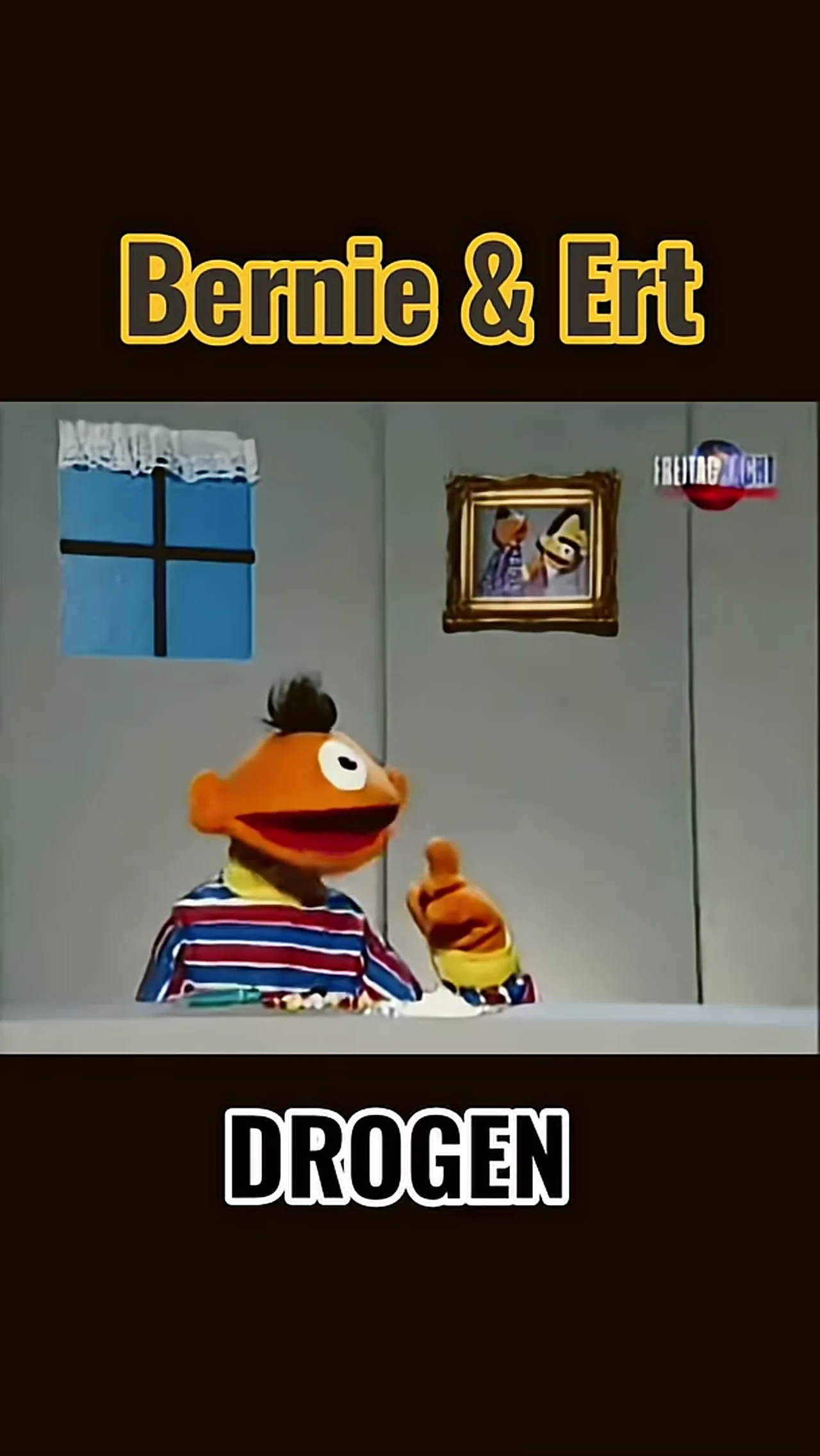 Bernie und Ert - Drogen #lustig #satire #comedy