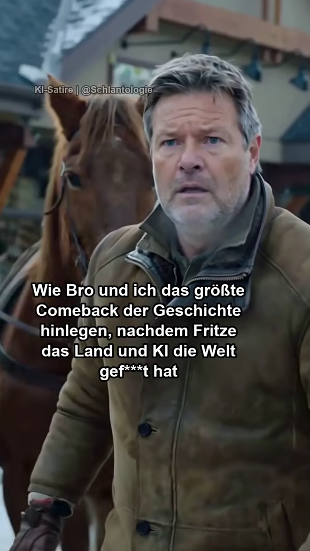 Da soll mal einer sagen, Friedrich bringt die Menschen nicht zueinander...#ki#satire#schlantologie