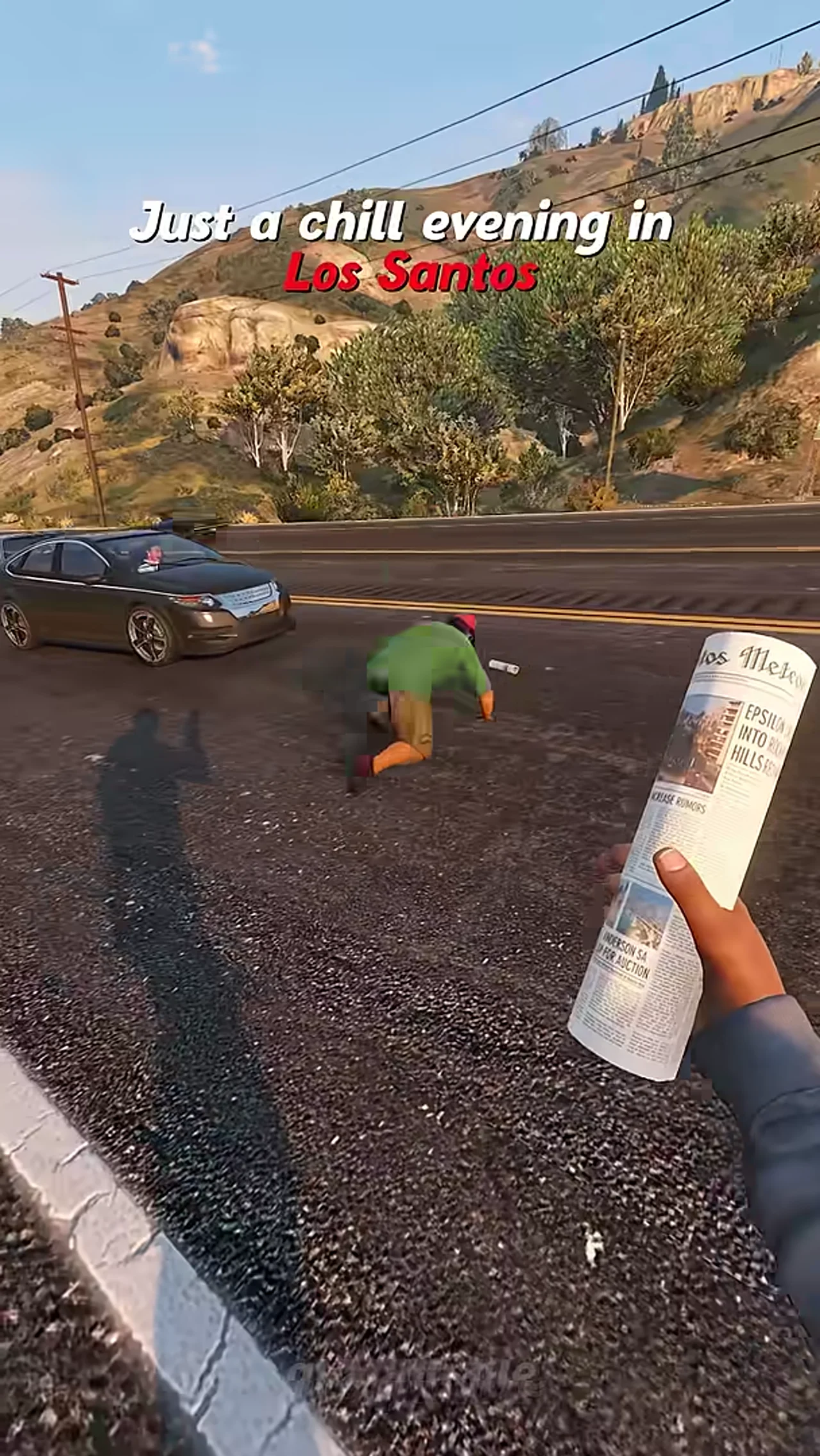 Just a chill evening in Los Santos #gta5 #shorts