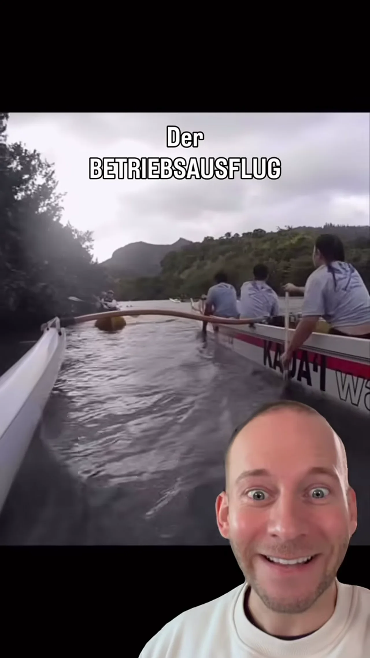 Kanufahren als Betriebsausflug 😄