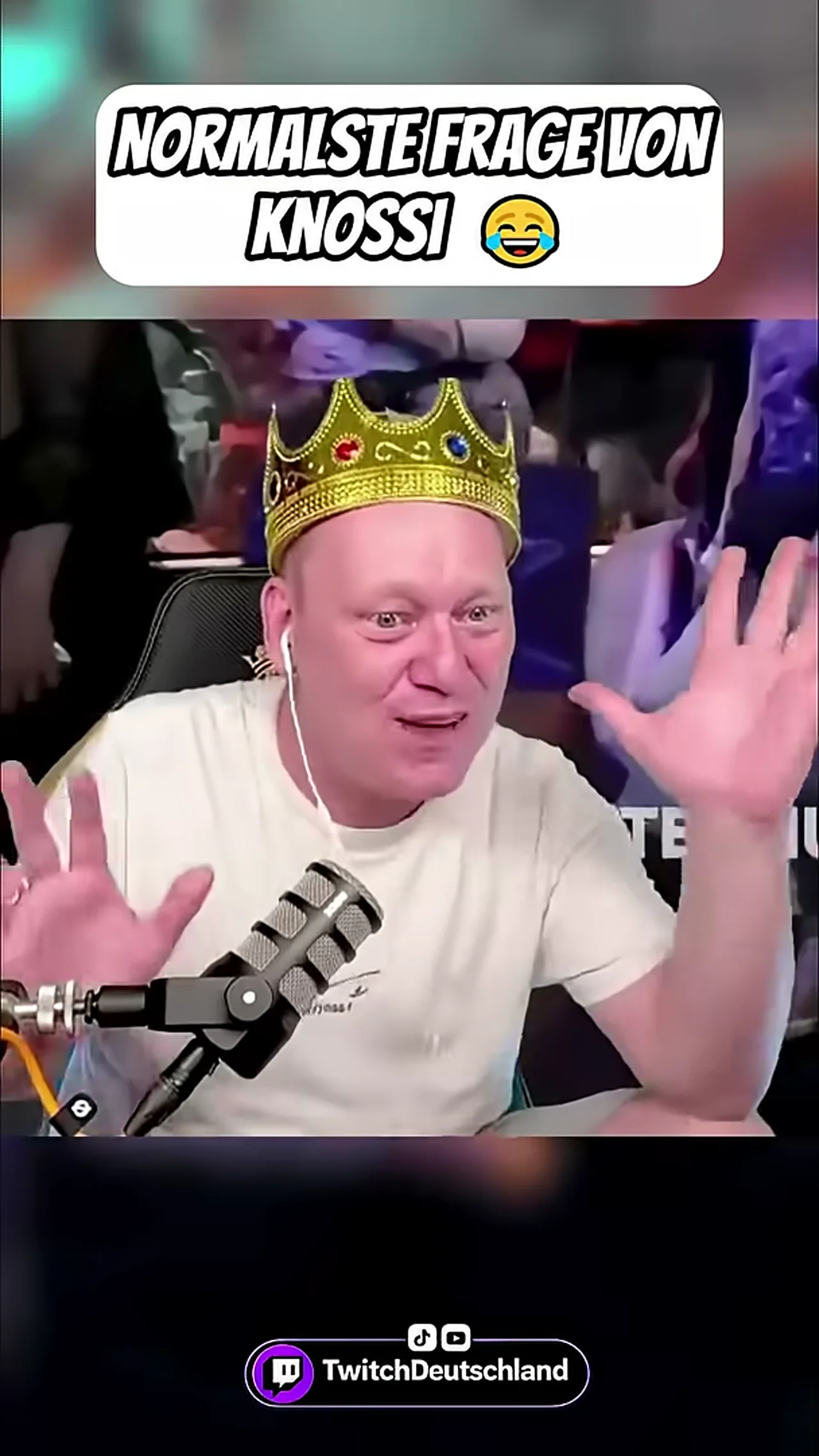 Normalste Frage von Knossi  😂 #knossi #lustig #memes #viral #fyp #twitchclips #lachflash #realtalk