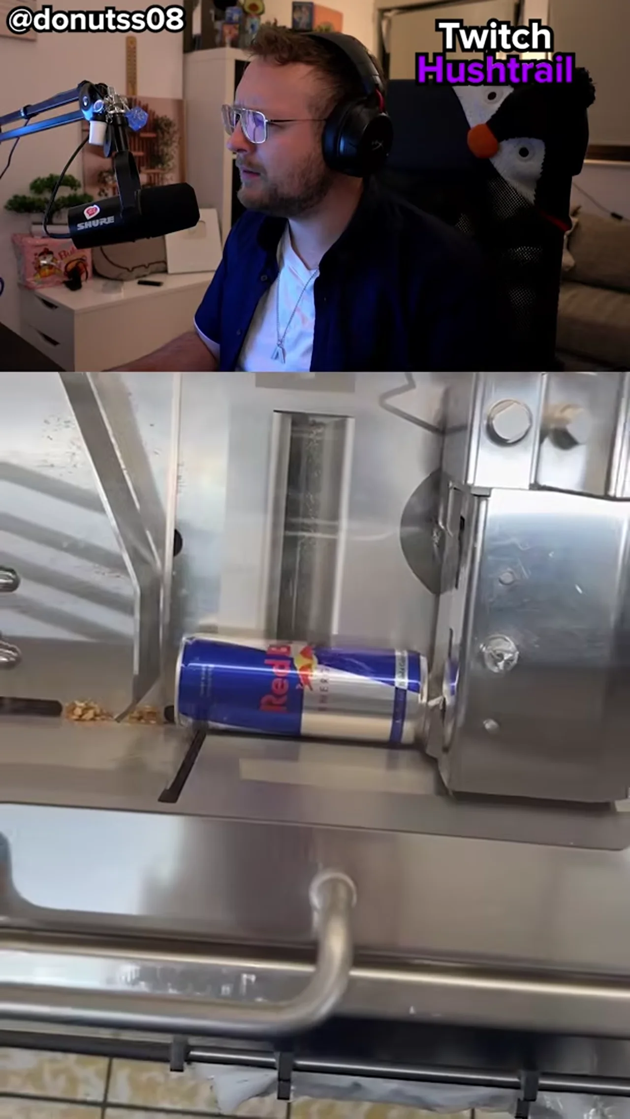 Red Bull Dose im Brotautomat? #redbull #lidl