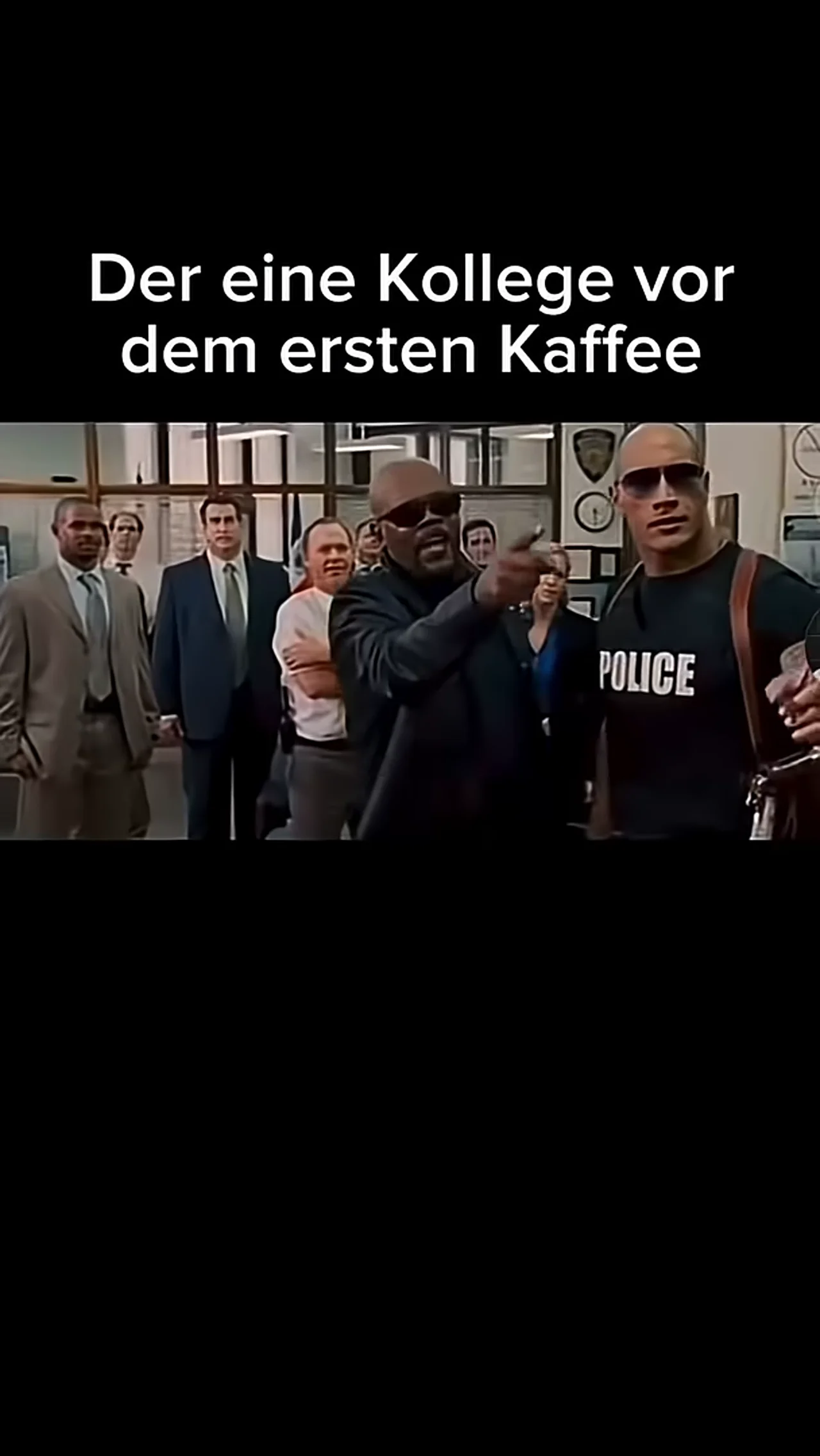 Der eine Kollege vor dem ersten Kaffe #lustigesvideo #dieetwasanderencops